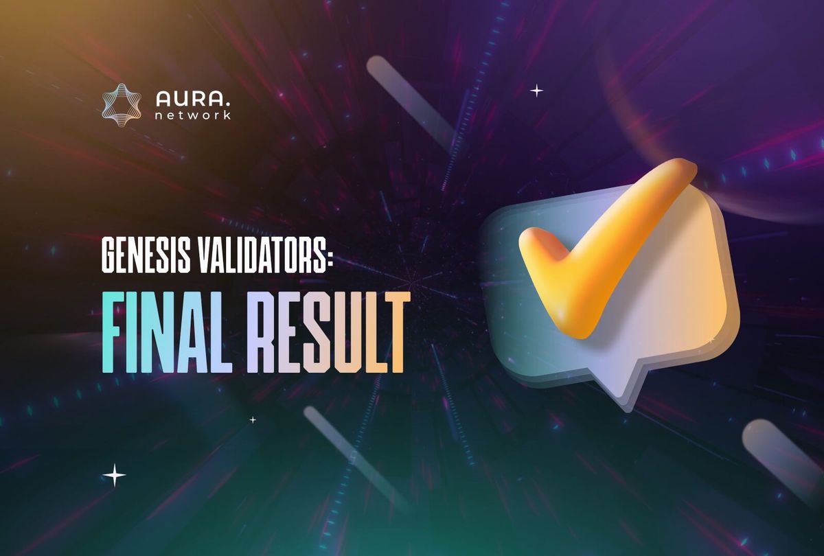 Meet the Validators: The Chosen Team for Aura Genesis Block