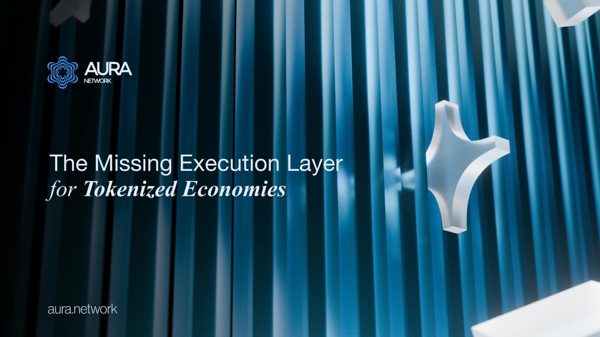 The Missing Intelligence Layer for Tokenized Economies