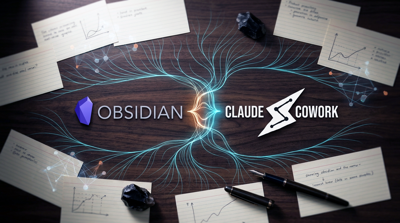 Mein Second Brain: Wie Claude Cowork und Obsidian mein Unternehmen steuern