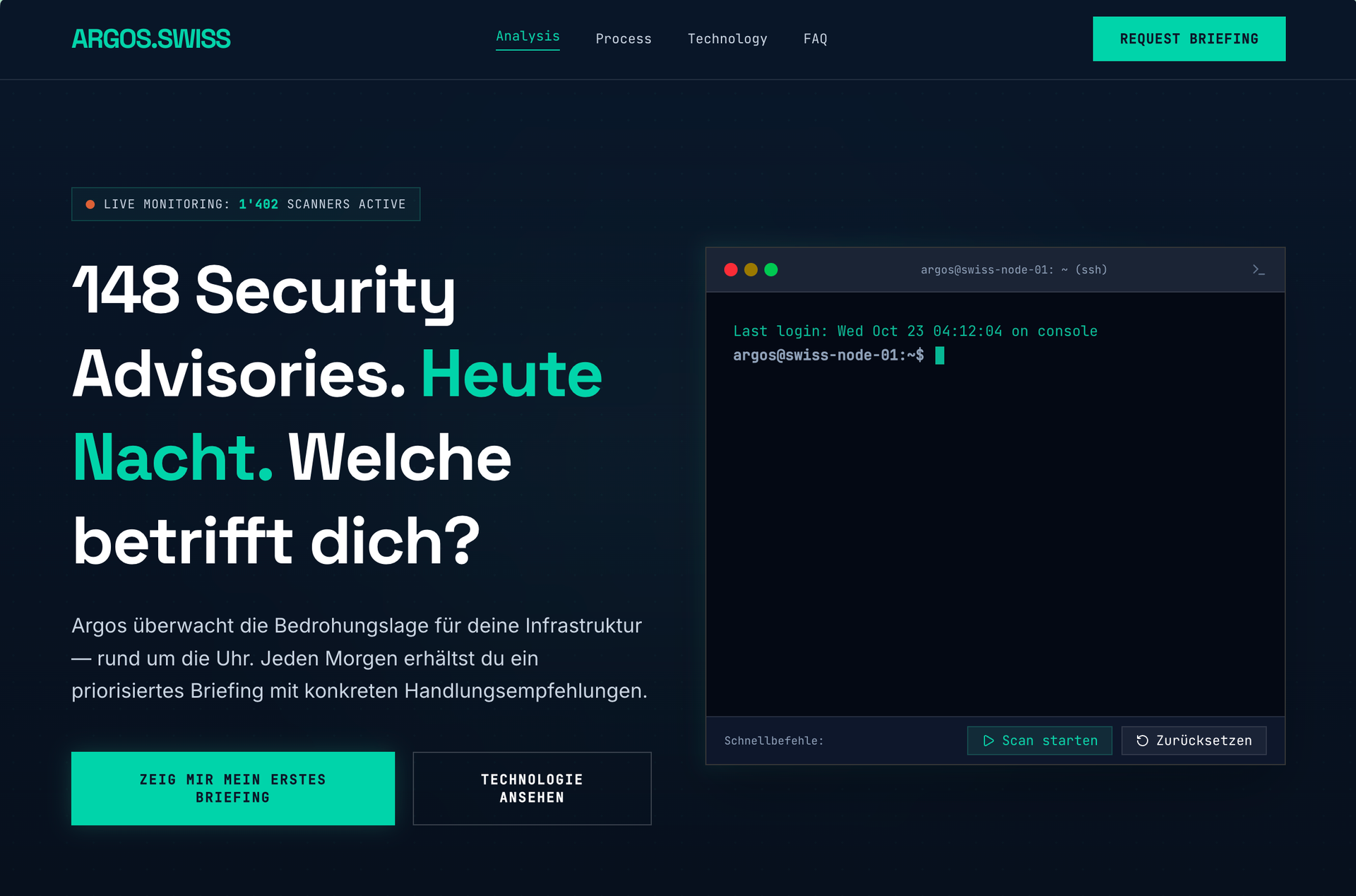 Ich habe mit dem Feuer gespielt. Dann habe ich Profis geholt.
