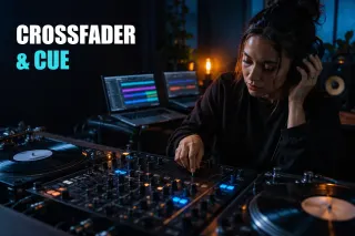 Music studio and equipment related to the guide