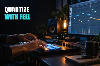 Music studio and equipment related to the article