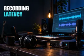 Music studio and equipment related to the article