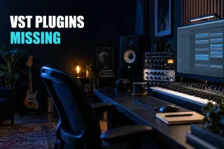 Music studio and equipment related to the article