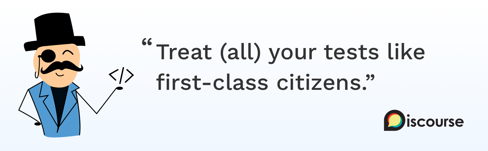 QA best practices: Discourse 