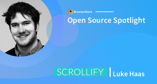 Open source spotlight: Scrollify with Luke Haas