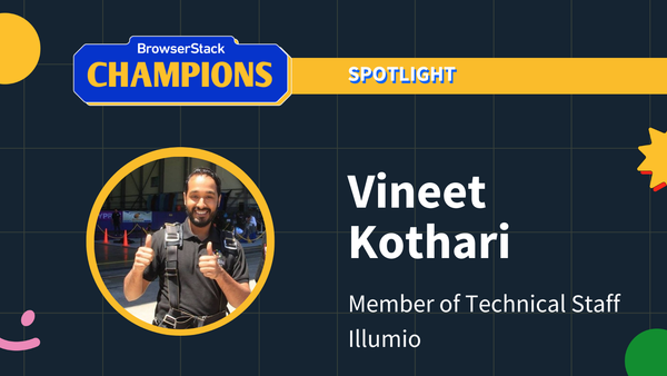 Vineet's Path to Software Testing Innovation