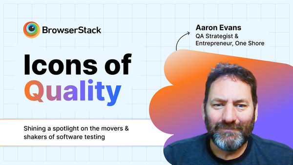 Honoring #IconsOfQuality: Aaron Evans, One Shore