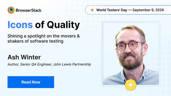 Honoring #IconsOfQuality: Ash Winter