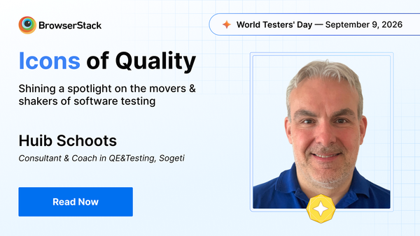 Honoring #IconsOfQuality: Huib Schoots
