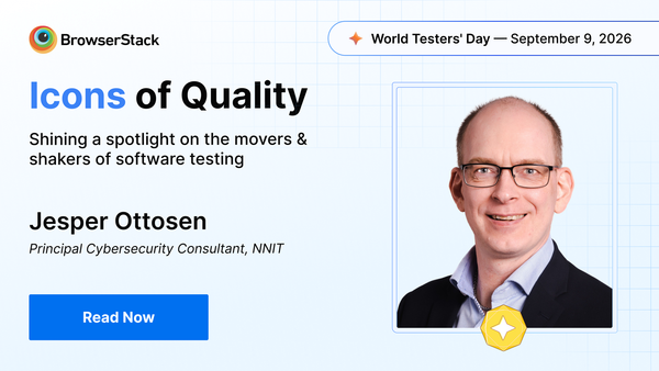 Honoring #IconsOfQuality: Jesper Ottosen