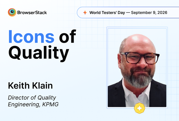 Honoring #IconsOfQuality: Keith Klain