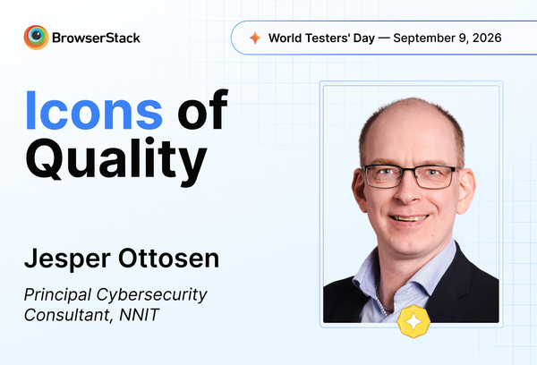 Honoring #IconsOfQuality: Jesper Ottosen