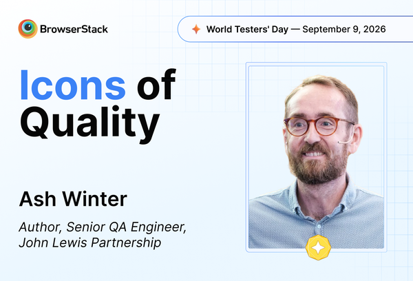 Honoring #IconsOfQuality: Ash Winter