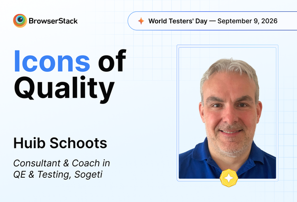 Honoring #IconsOfQuality: Huib Schoots