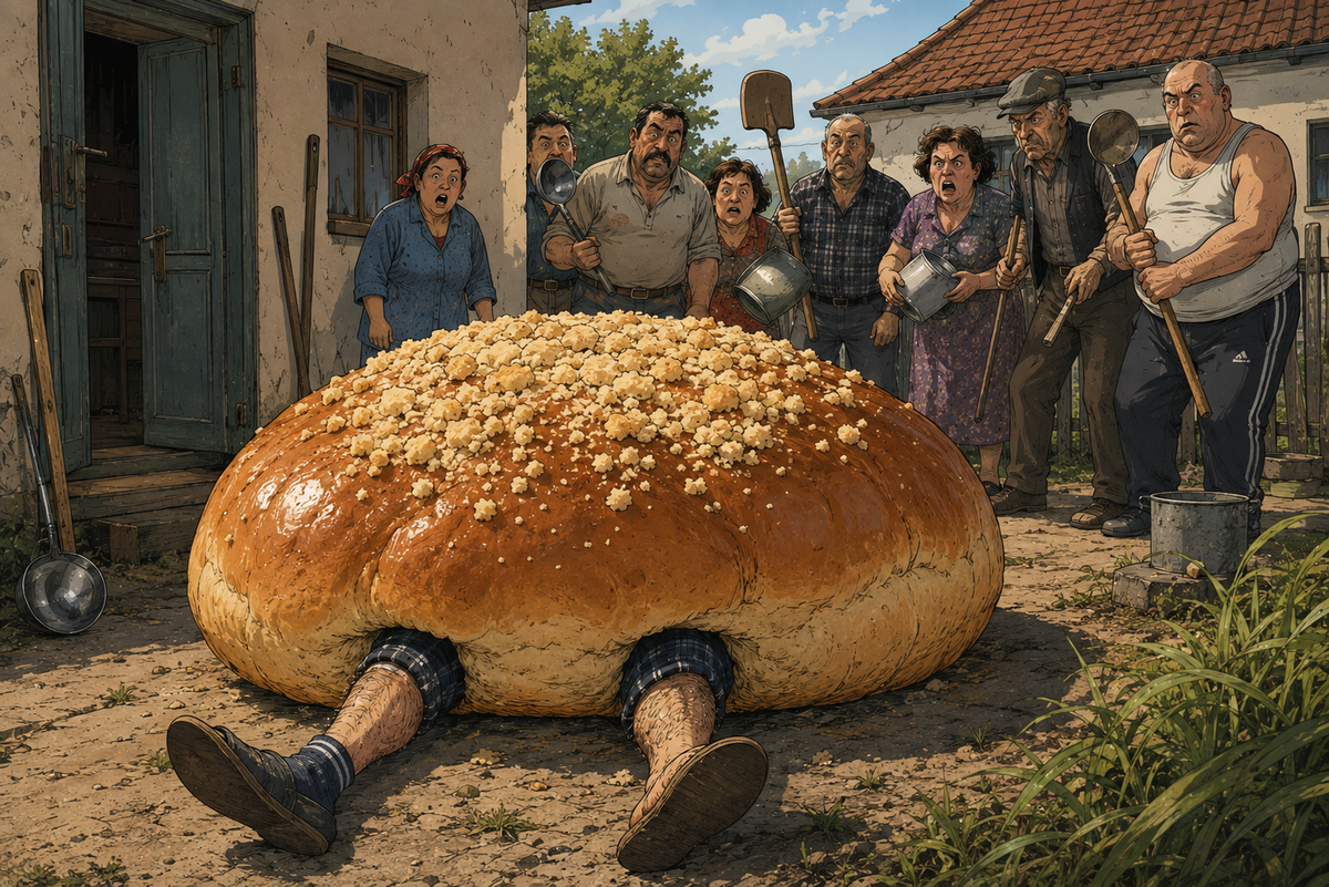 Z rodziną na zdjęciu (pokrzywa czy muchomor)