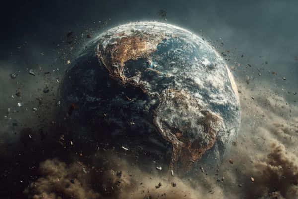 Królik w dole pełnym żmij