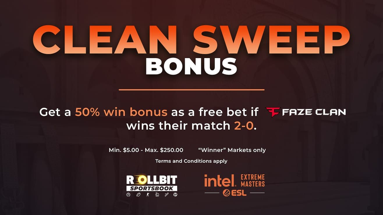 FaZe IEM Cologne Clean Sweep Bonus