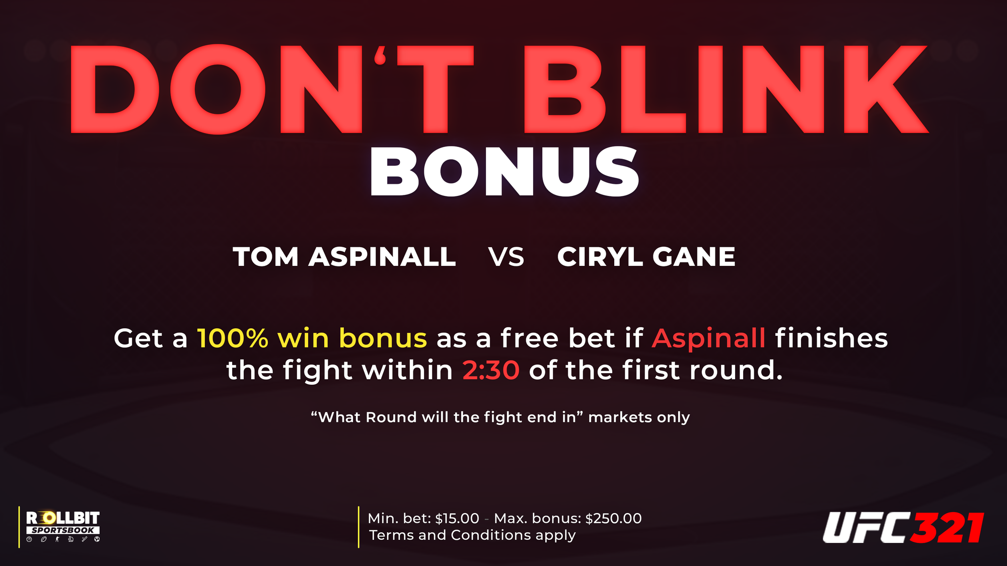 UFC 321 - Aspinall vs Gane