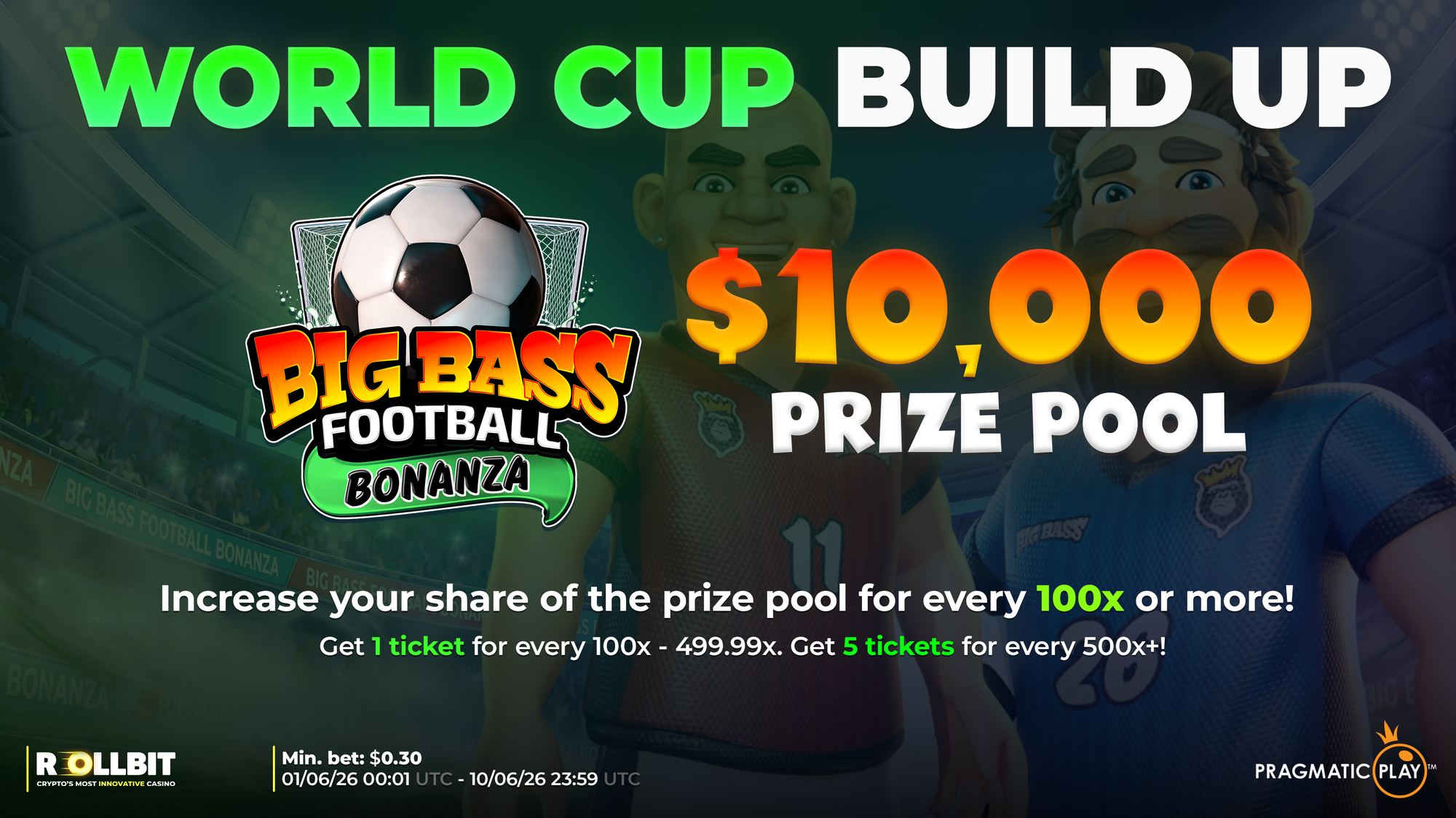 Big Bass Football Bonanza: World Cup Build Up