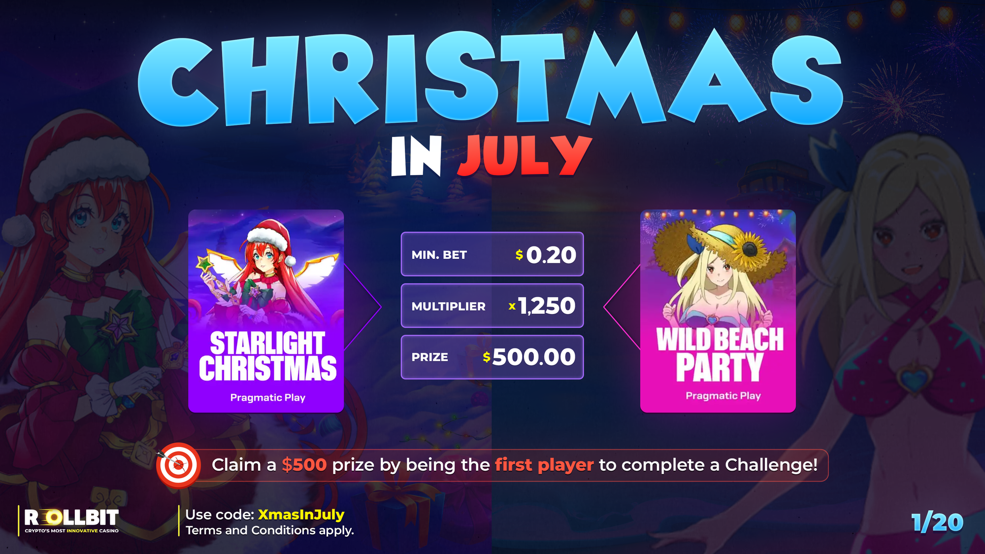 Xmas in July Challenges 🎯