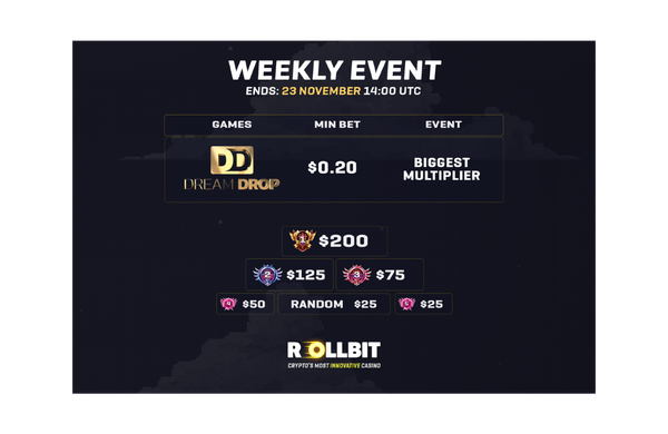 Dream Drop Weekly Event