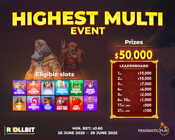 $50,000 Highest Multiplier Competition