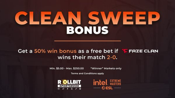 FaZe IEM Cologne Clean Sweep Bonus