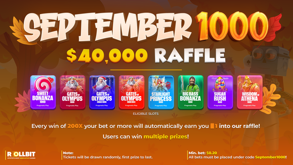 $40,000 September1000 Raffle