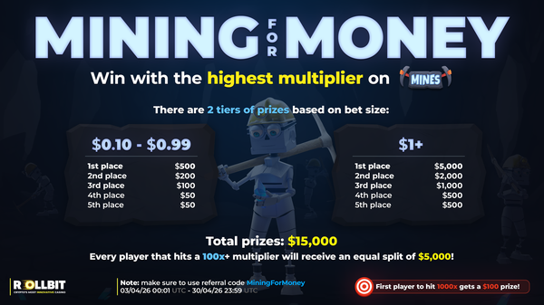 MiningForMoney - A $15,000 Mines Competition ⛏️