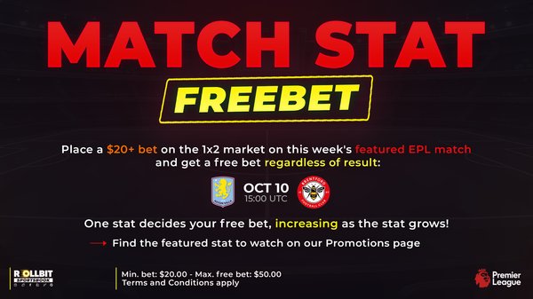 EPL Match Stat Free Bet Week 6!