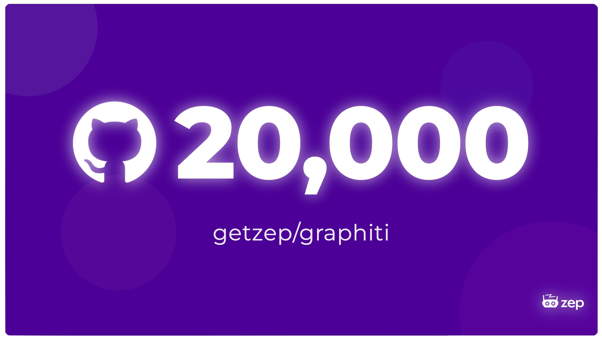 Graphiti Hits 20K Stars! + MCP Server 1.0