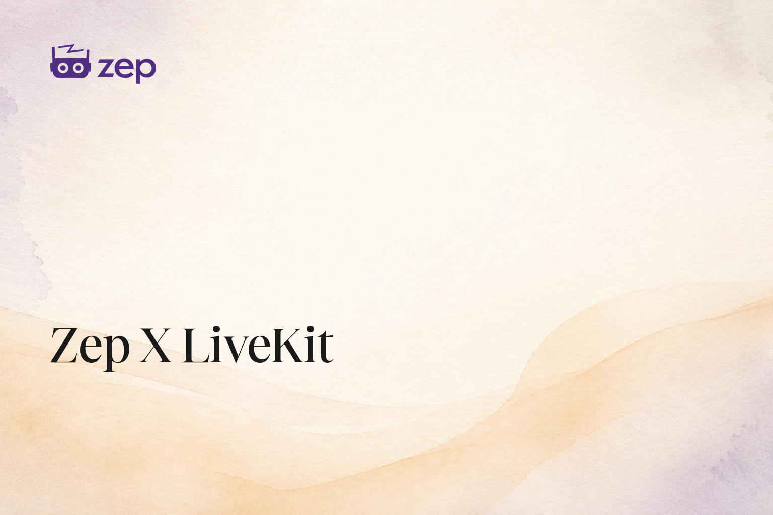 Building Voice Agents with Memory: Zep x LiveKit