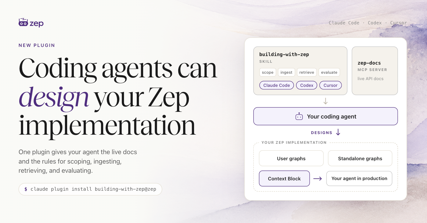 The agent designs the implementation, then writes it.