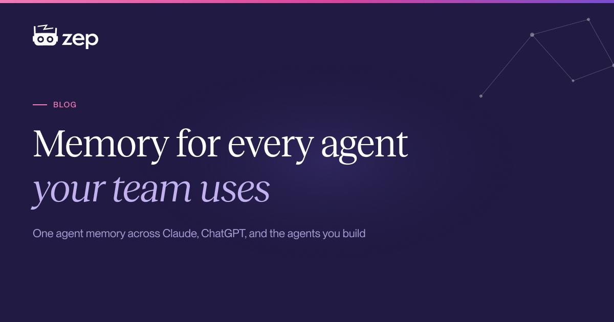 Memory for every agent your team uses