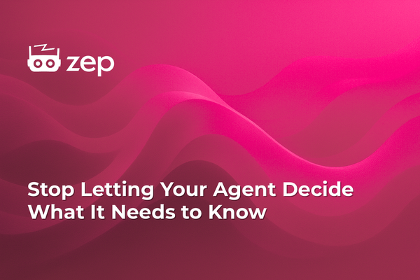 Stop Letting Your Agent Decide What It Needs to Know