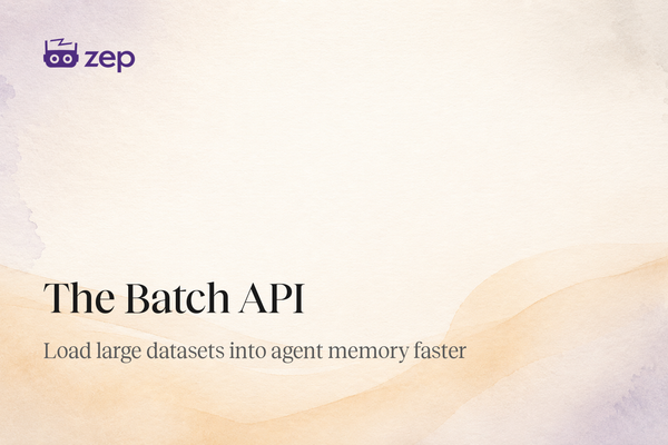 The Batch API: Load Large Datasets into Agent Memory