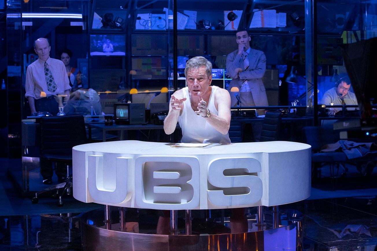 Review: A slick ‘Network’ showcases Bryan Cranston’s talent