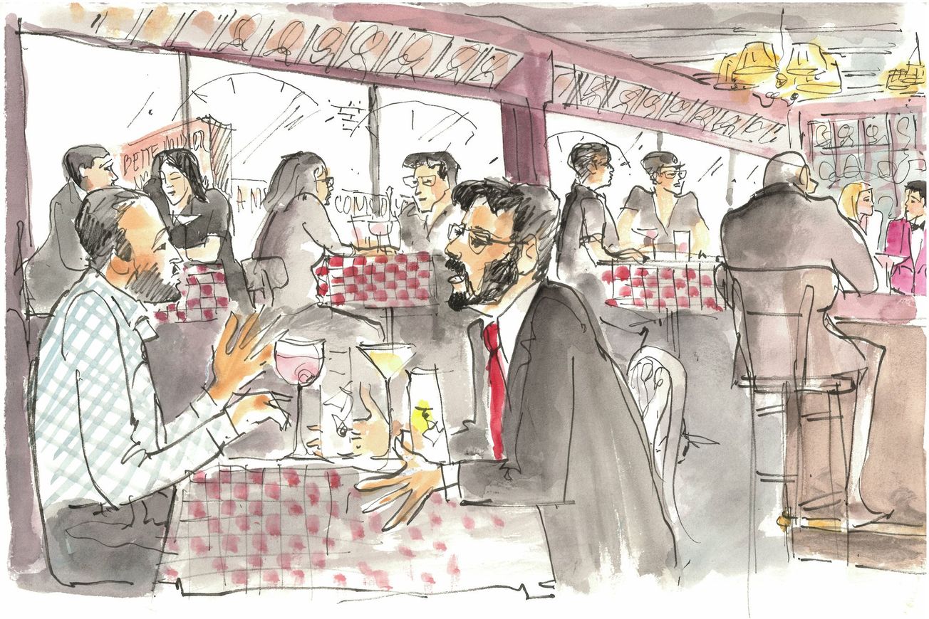 At Sardi’s, a drink and a business opportunity