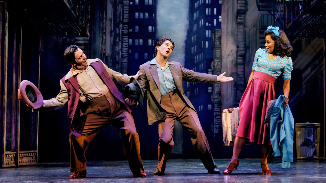 Review: Old-age pageantry and new-age sentiment clash in ‘New York, New York’