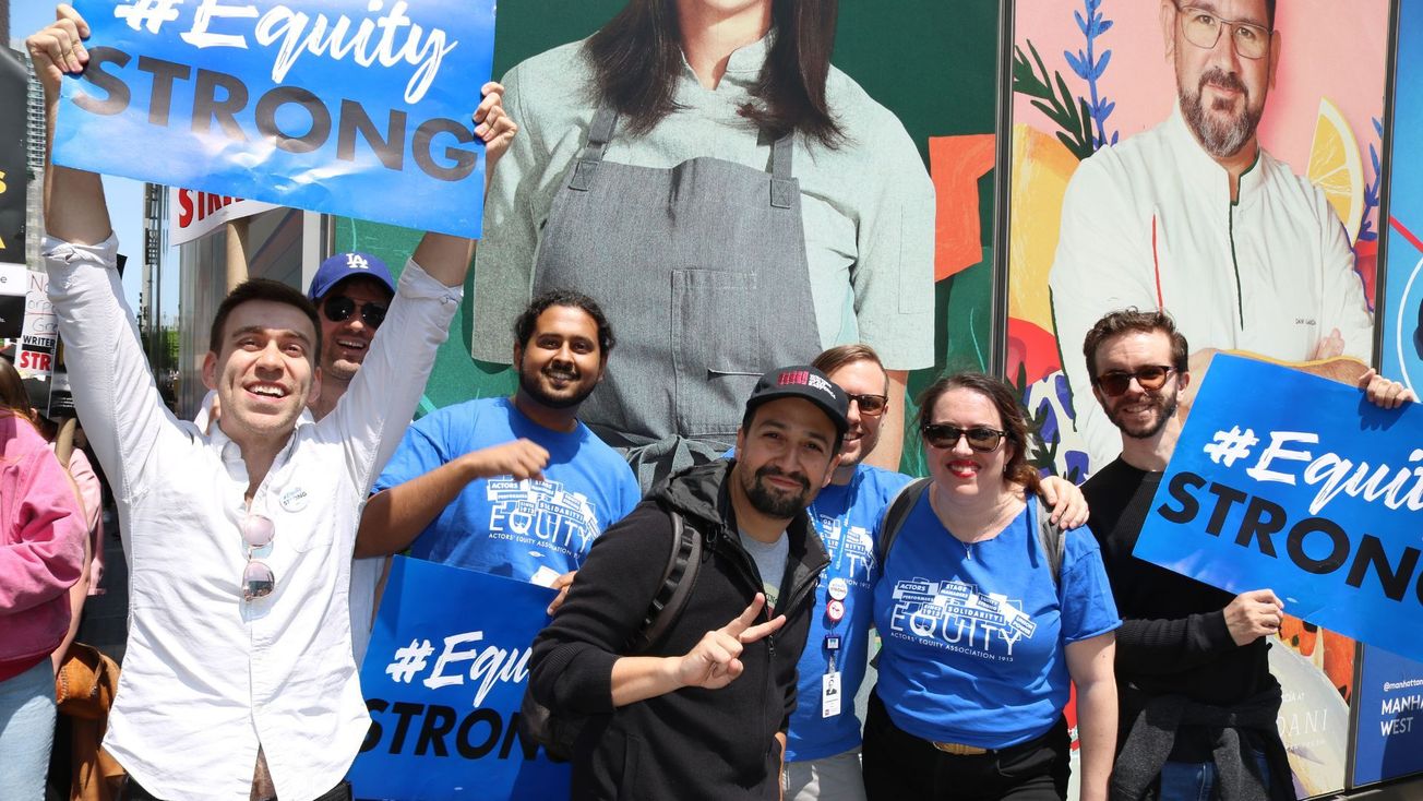 Actors’ Equity president Kate Shindle says solidarity with Writers Guild is necessary