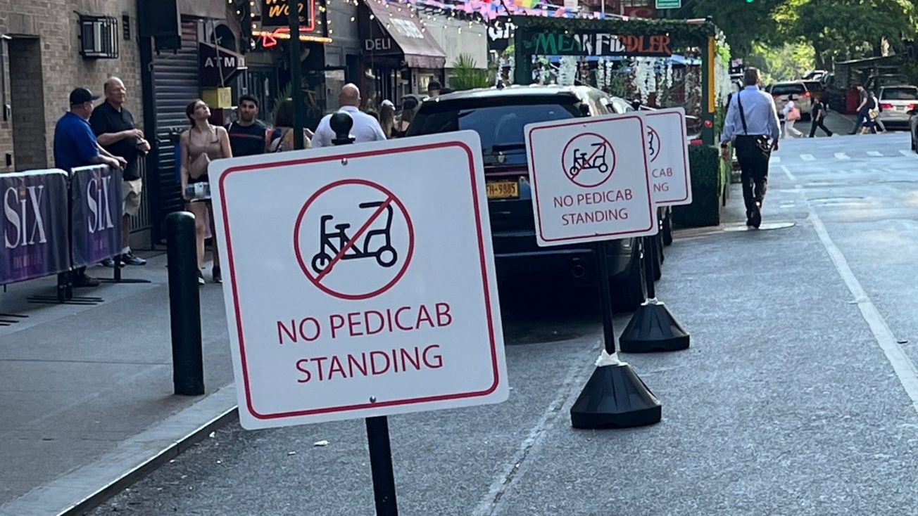 Theater District pedicabs have become a safety hazard and a risk to industry-related businesses
