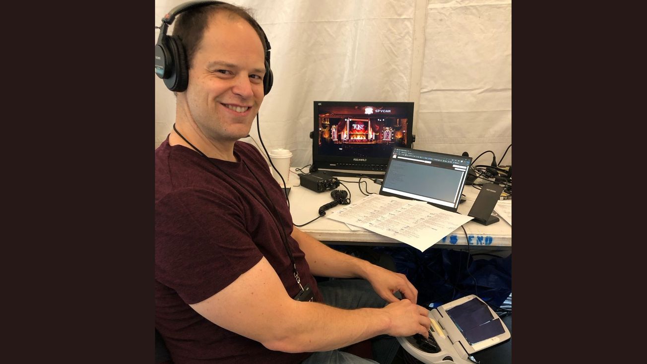 What it takes to live-caption the Tony Awards