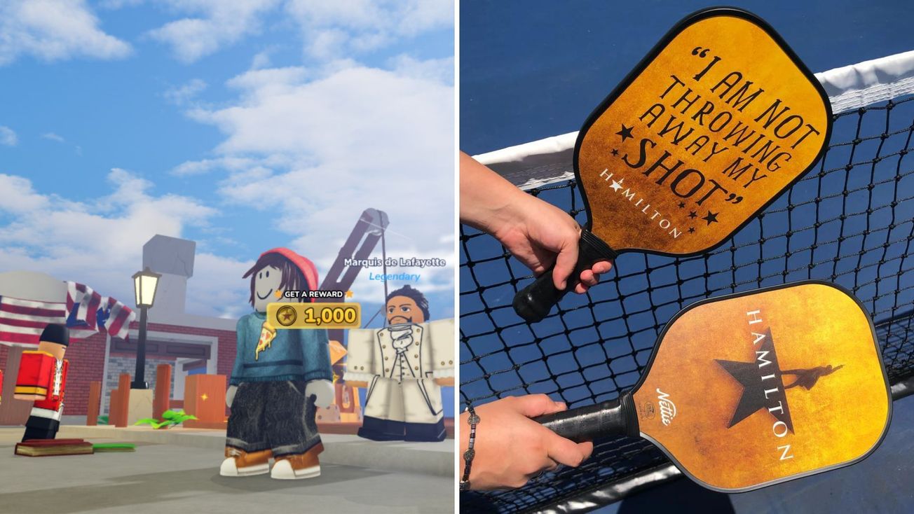 How ‘Hamilton’ created a Roblox simulator and a pickleball paddle for greater audience reach