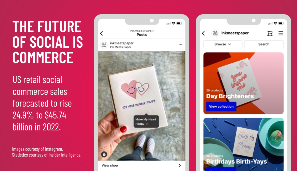 THE FUTURE OF SOCIAL IS COMMERCE. WHAT DOES THAT MEAN FOR BROADWAY?