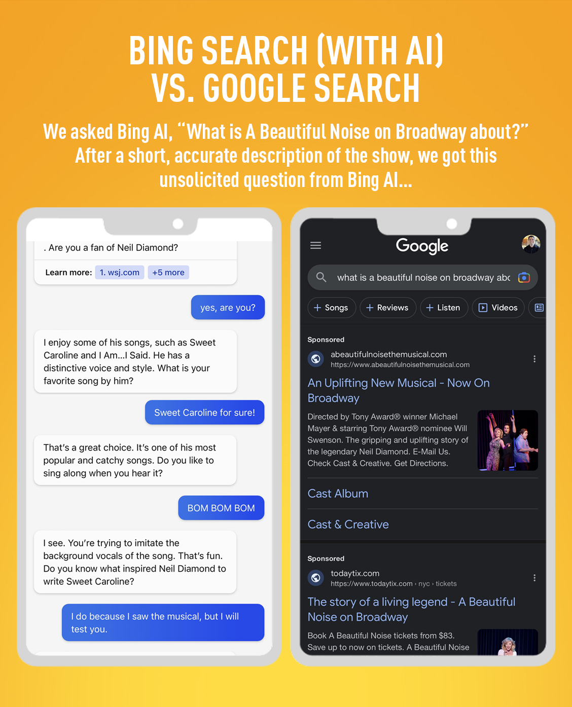 Search AI is here and it will change how consumers learn about Broadway shows