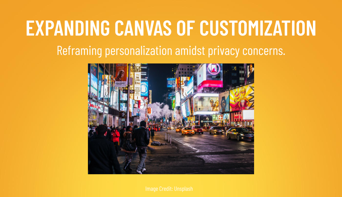 Cutting Through the Noise with Customized Creative