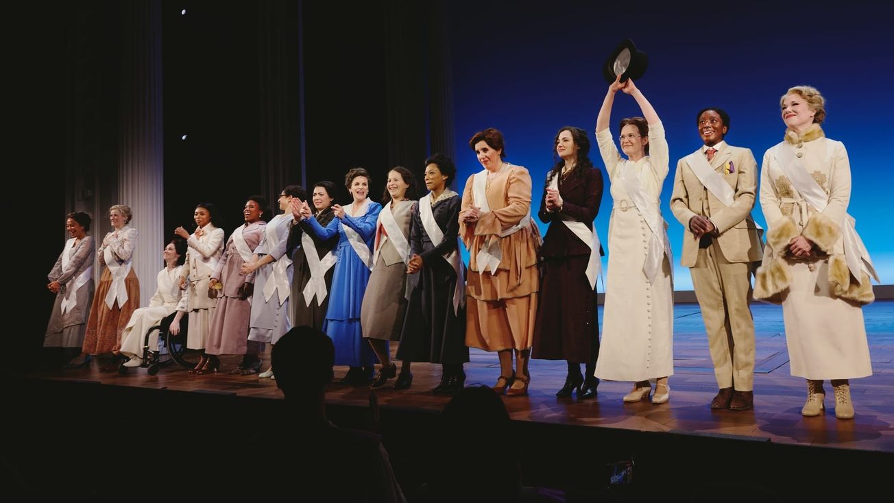 Broadway’s ‘Suffs’ partners with When We All Vote