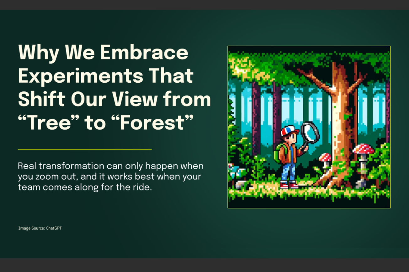 We strive towards a larger goal…