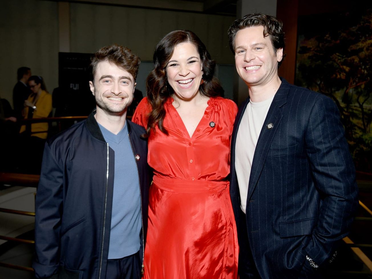 5 minutes with a Tony nominee: ‘Merrily We Roll Along’’s Jonathan Groff, Lindsay Mendez and Daniel Radcliffe